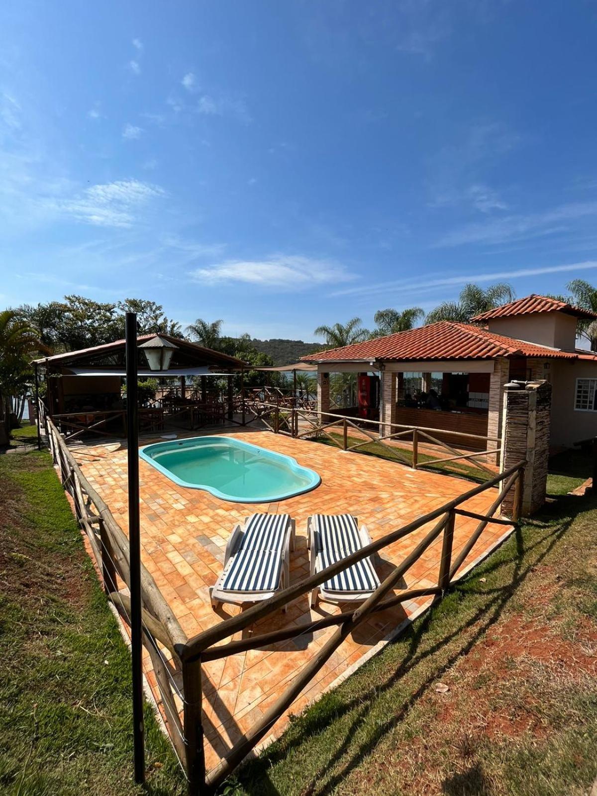 Pousada Estancia Mineira Guape Bagian luar foto